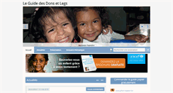 Desktop Screenshot of dons-legs.be